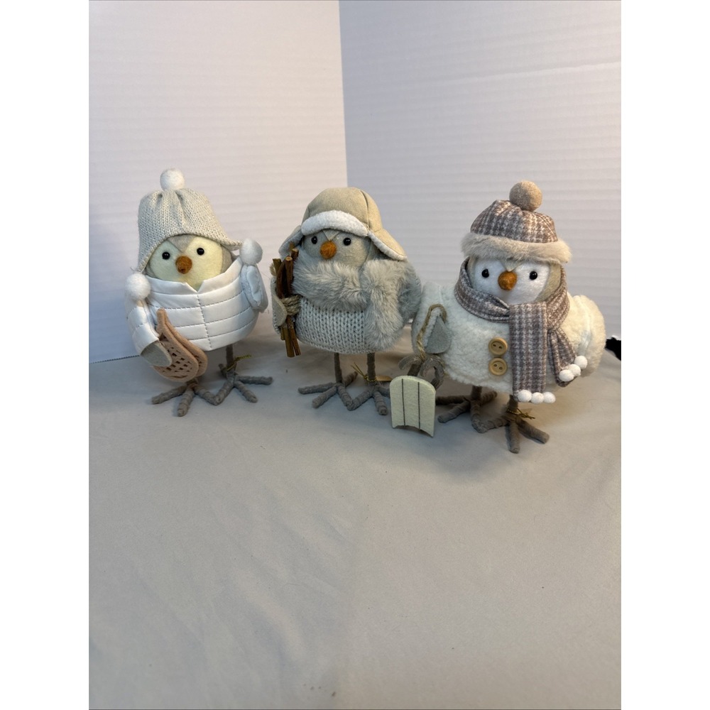 Target Wondershop 2025 Featherly Friends Christmas Birds Lot of 3 NWT
